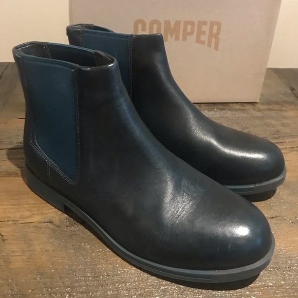 Camper Bowie leather Chelsea boots new